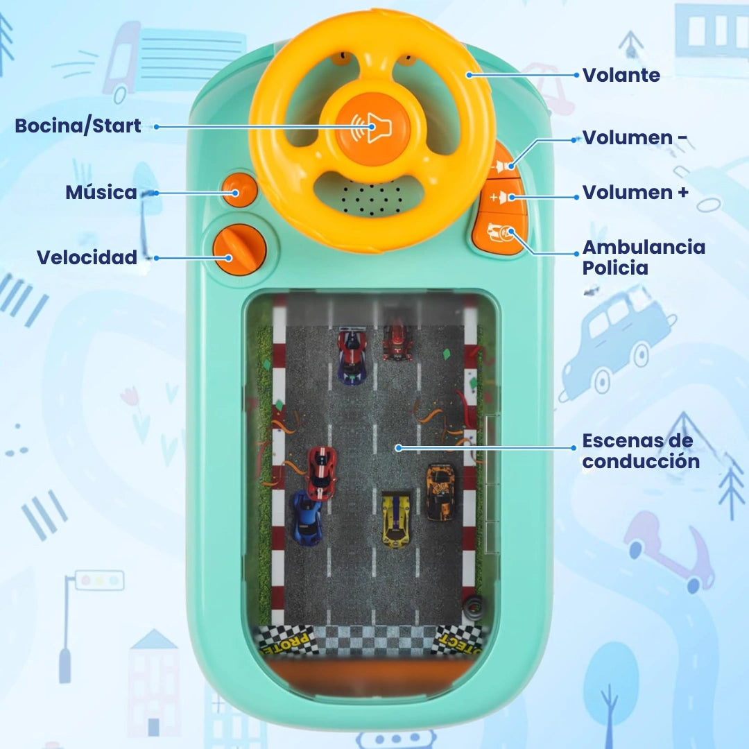 SIMULADOR DE CONDUCCIÓN PARA NIÑOS.