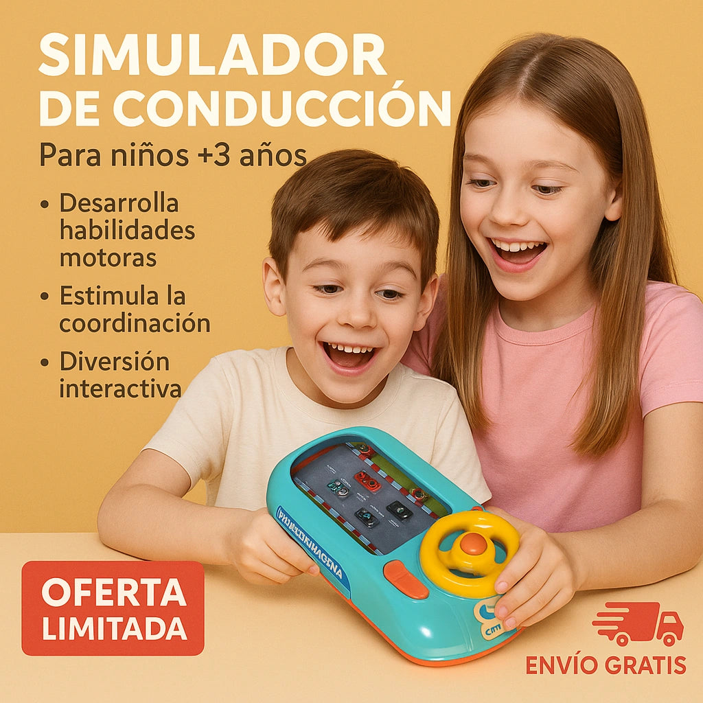SIMULADOR DE CONDUCCIÓN PARA NIÑOS.