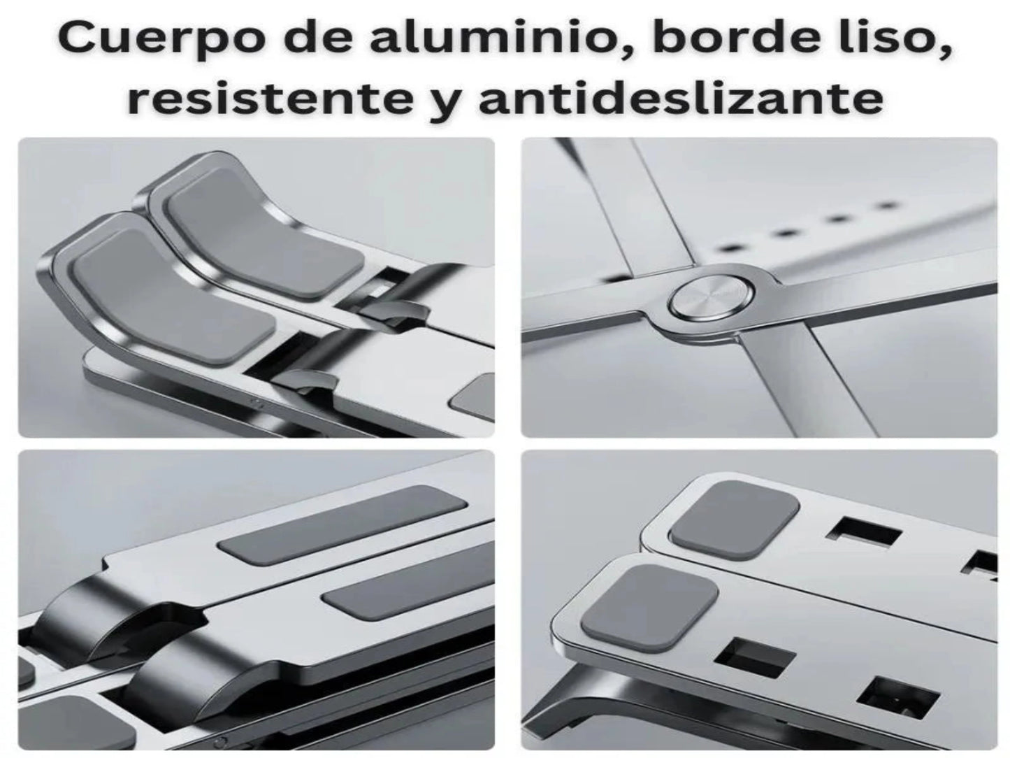 SOPORTE DE ALUMINIO PARA LAPTOP