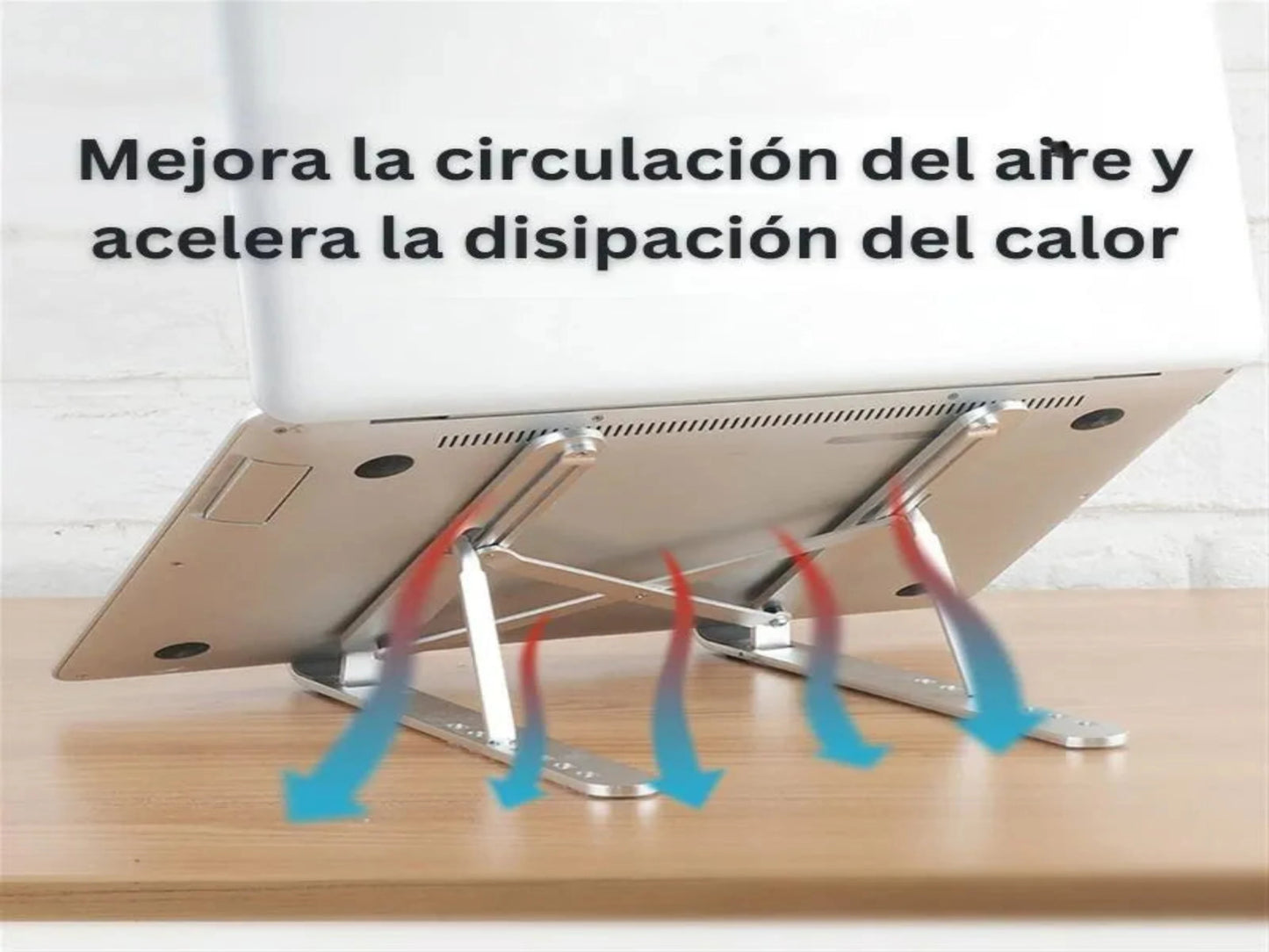 SOPORTE DE ALUMINIO PARA LAPTOP