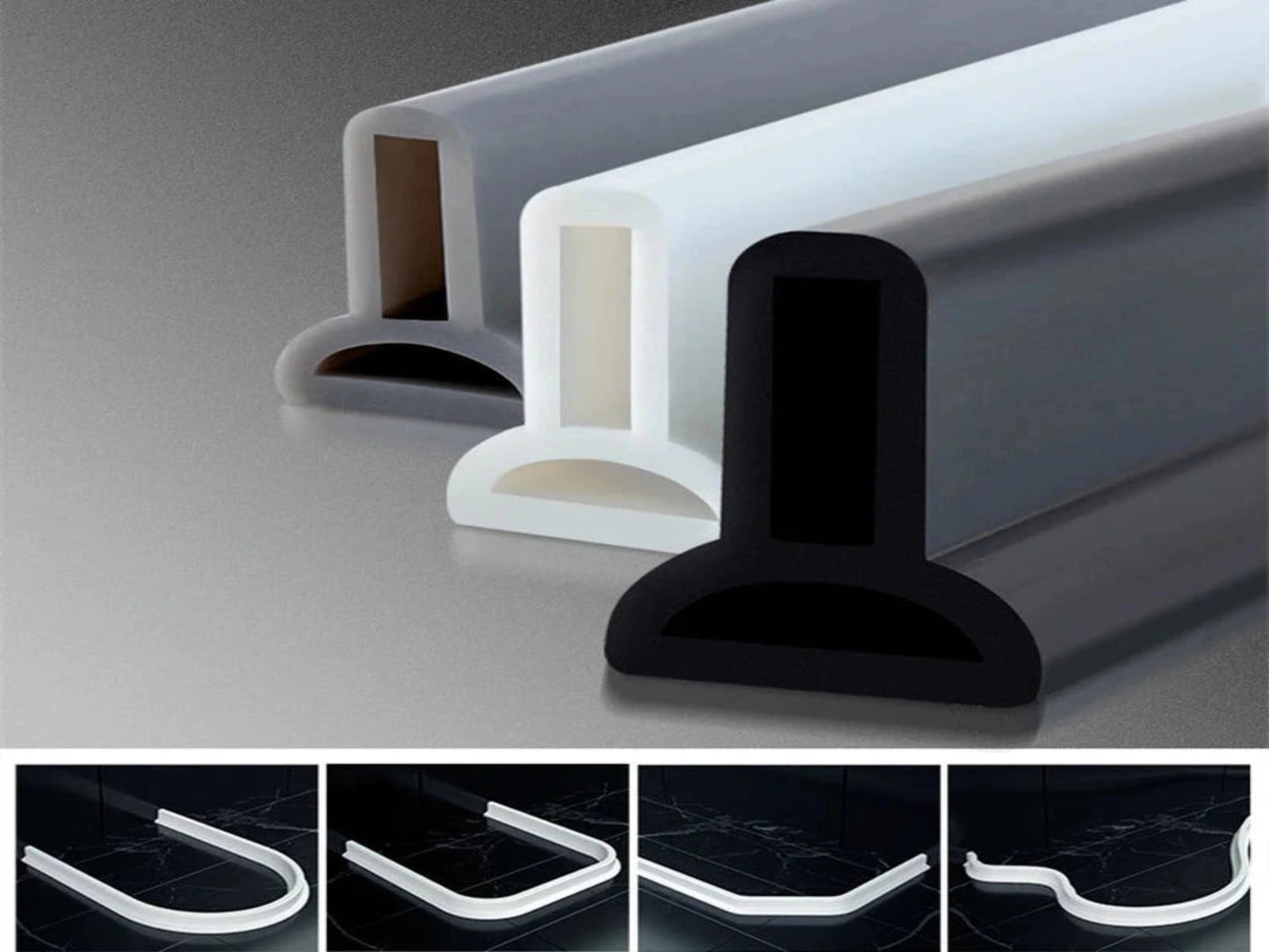 SplashGuard - BARRERA DE SILICONA PARA DUCHA