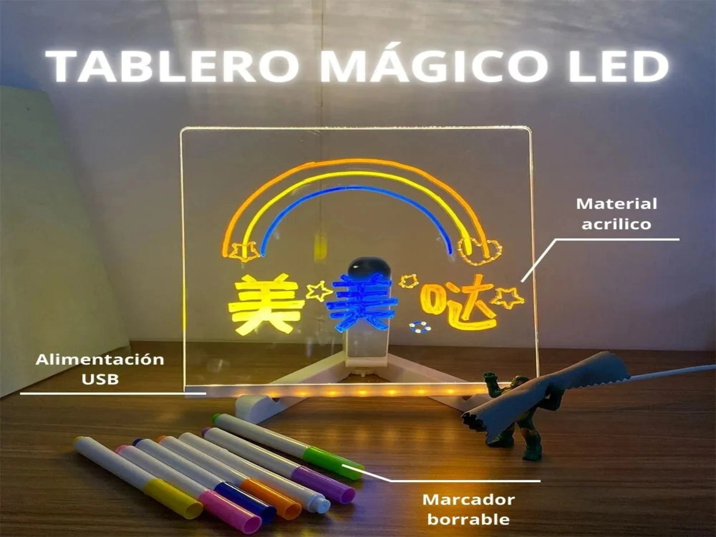 TABLERO MÁGICO LED
