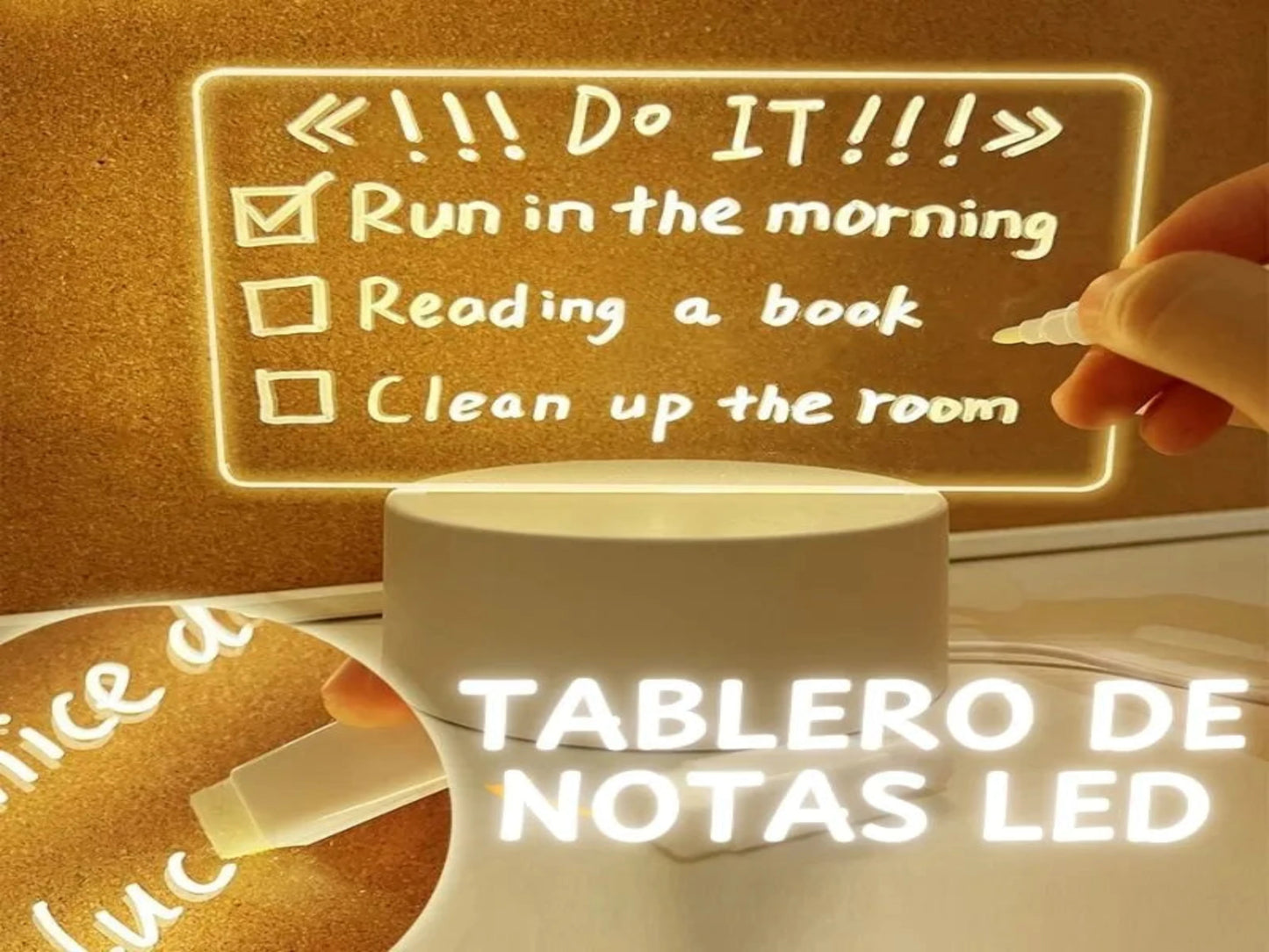 TABLERO DE NOTAS LED
