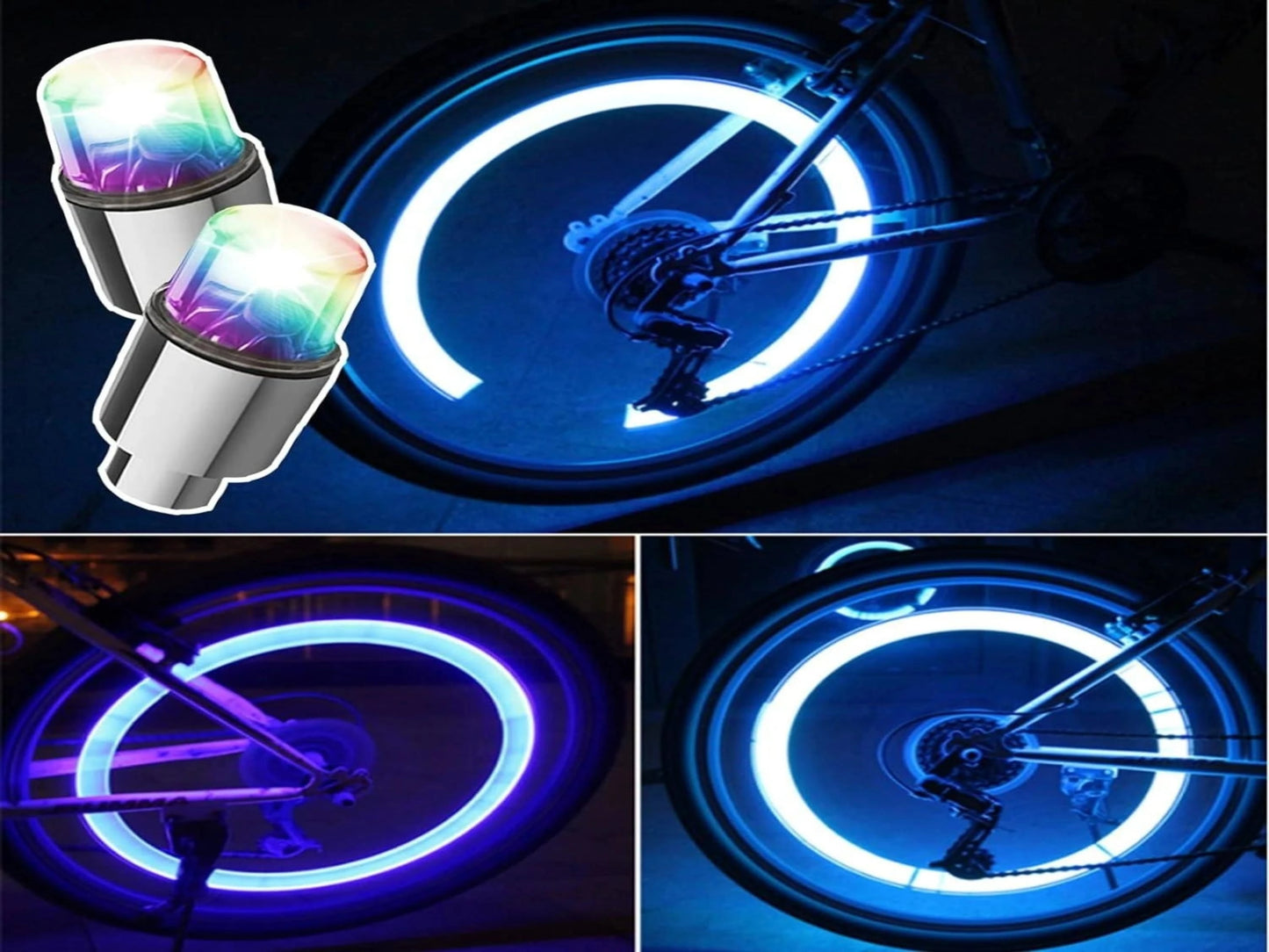 TAPA LED PARA VÁLVULA DE NEUMÁTICO X 4 unidades