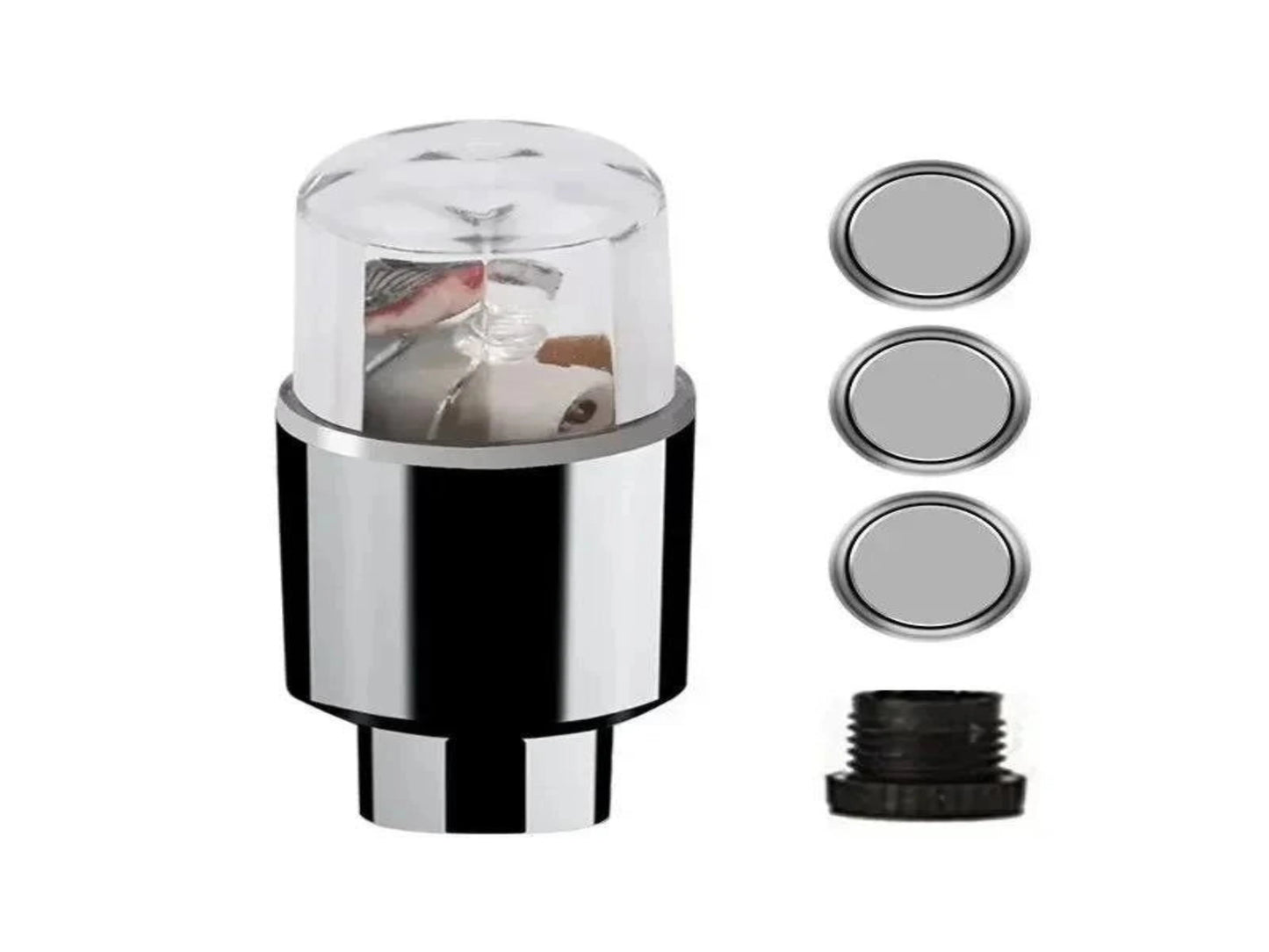 TAPA LED PARA VÁLVULA DE NEUMÁTICO X 4 unidades
