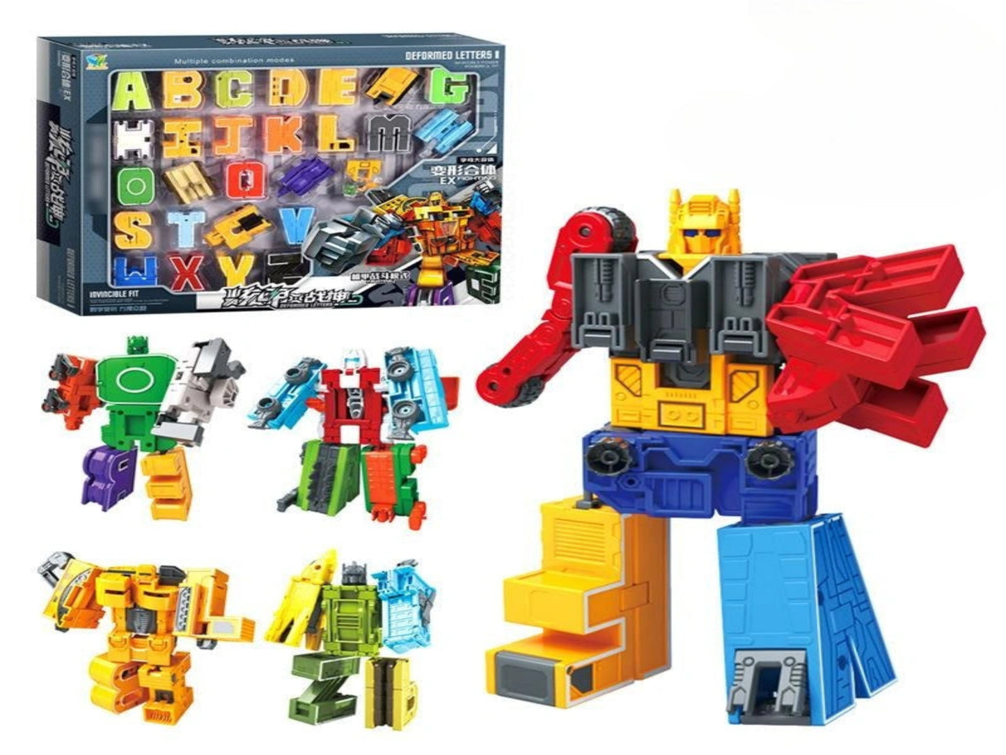 SET DE TRANSFORMER DE LETRAS
