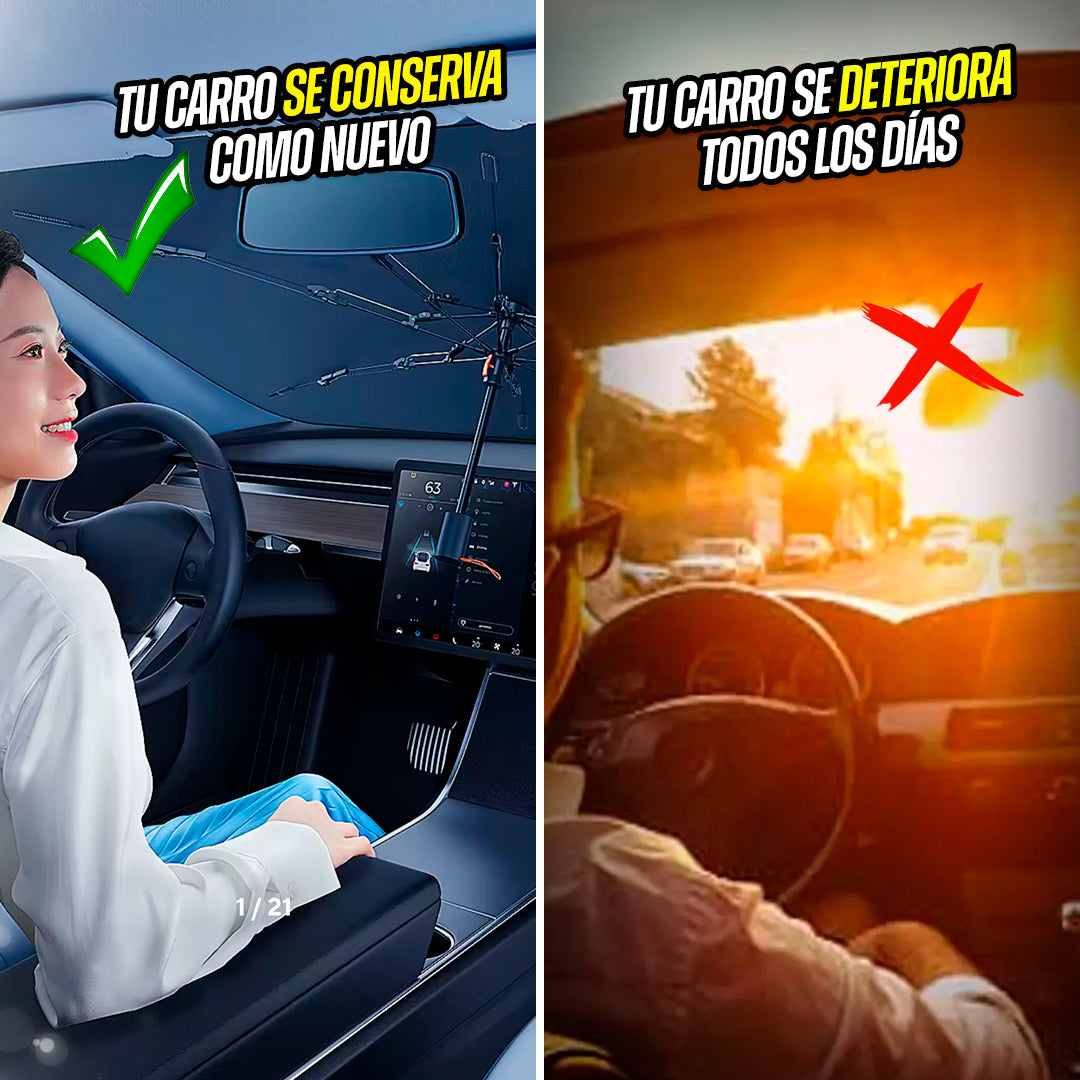 SOMBRILLA PARA CARRO – 🔥 OFERTA EXCLUSIVA⏳