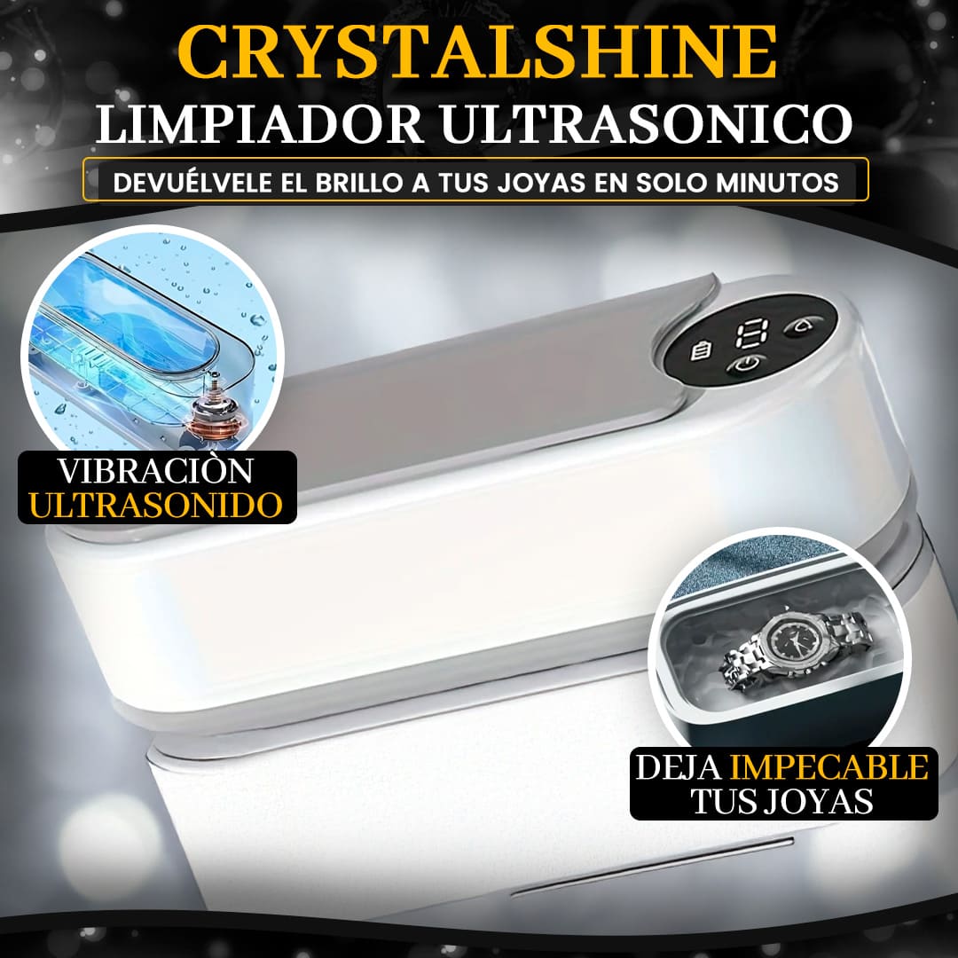 LIMPIADOR ULTRASÓNICO PARA JOYERIA DE LUJO