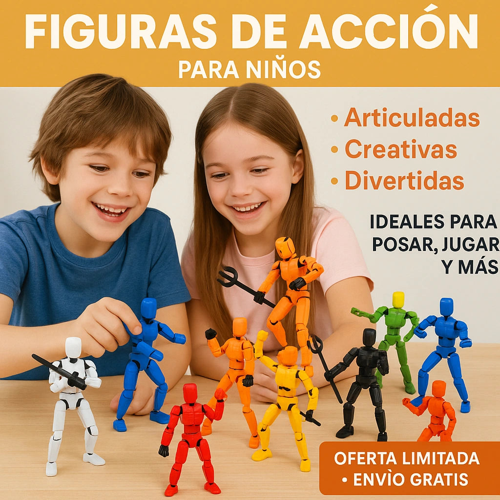 SET DE 8 FIGURAS DE ACCIÓN