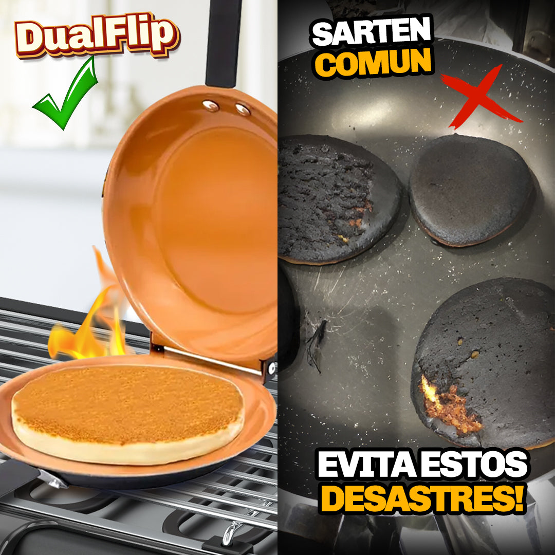 🥞 Sartén para Pancakes DualFlip 🔄 | Cocina Perfecto de Ambos Lados