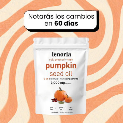 CAPSULAS DE SEMILLAS DE CALABAZA PARA PRÓSTATA
