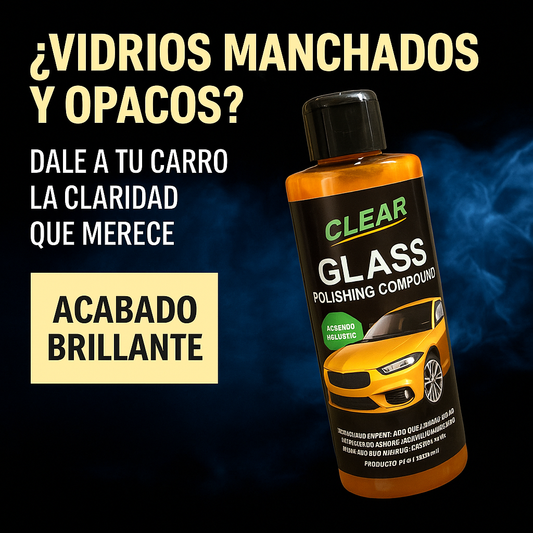 ClearGlass - PULIDOR PARA VIDRIOS 2X1