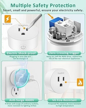 KIT X3 ENCHUFE INTELIGENTE CON CONTROL REMOTO