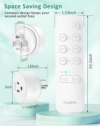 KIT X3 ENCHUFE INTELIGENTE CON CONTROL REMOTO