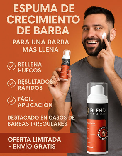 ESPUMA DE CRECIMIENTO DE BARBA (KIT DE 3 UNDS)