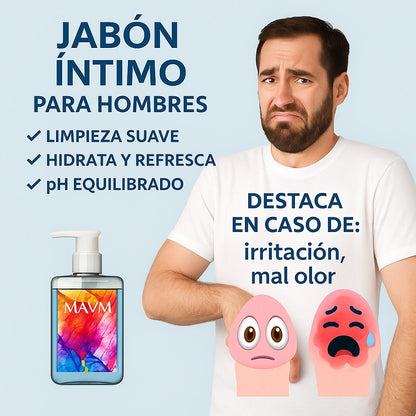 JABÓN INTIMO PARA HOMBRES