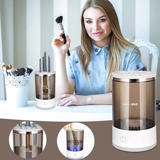 LIMPIADOR DE BROCHAS DE MAQUILLAJE