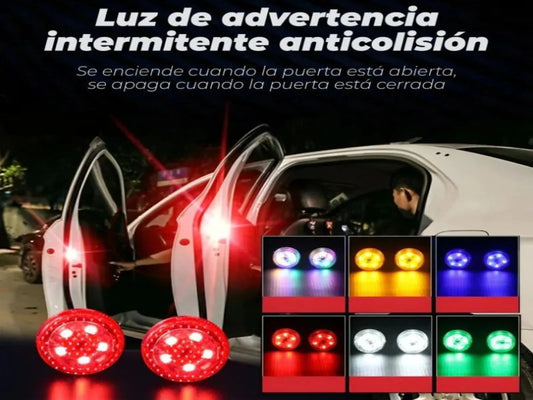 LUZ DE ADVERTENCIA MAGNÉTICA (X4 UNIDADES)