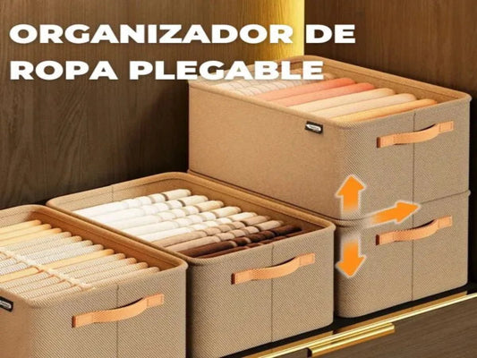 ORGANIZADOR DE ROPA PLEGABLE (PACK X 4)