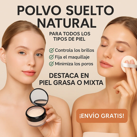 POLVO SUELTO NATURAL (2 UNIDADES)