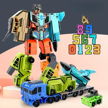 PROMO DOBLE SET DE ROBOT TRANSFORMER (2X1)