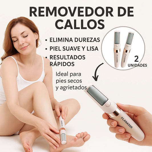 REMOVEDOR DE CALLOS (2 UNIDADES)