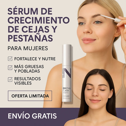 SERUM CRECIMIENTO DE CEJAS Y PESTAÑAS