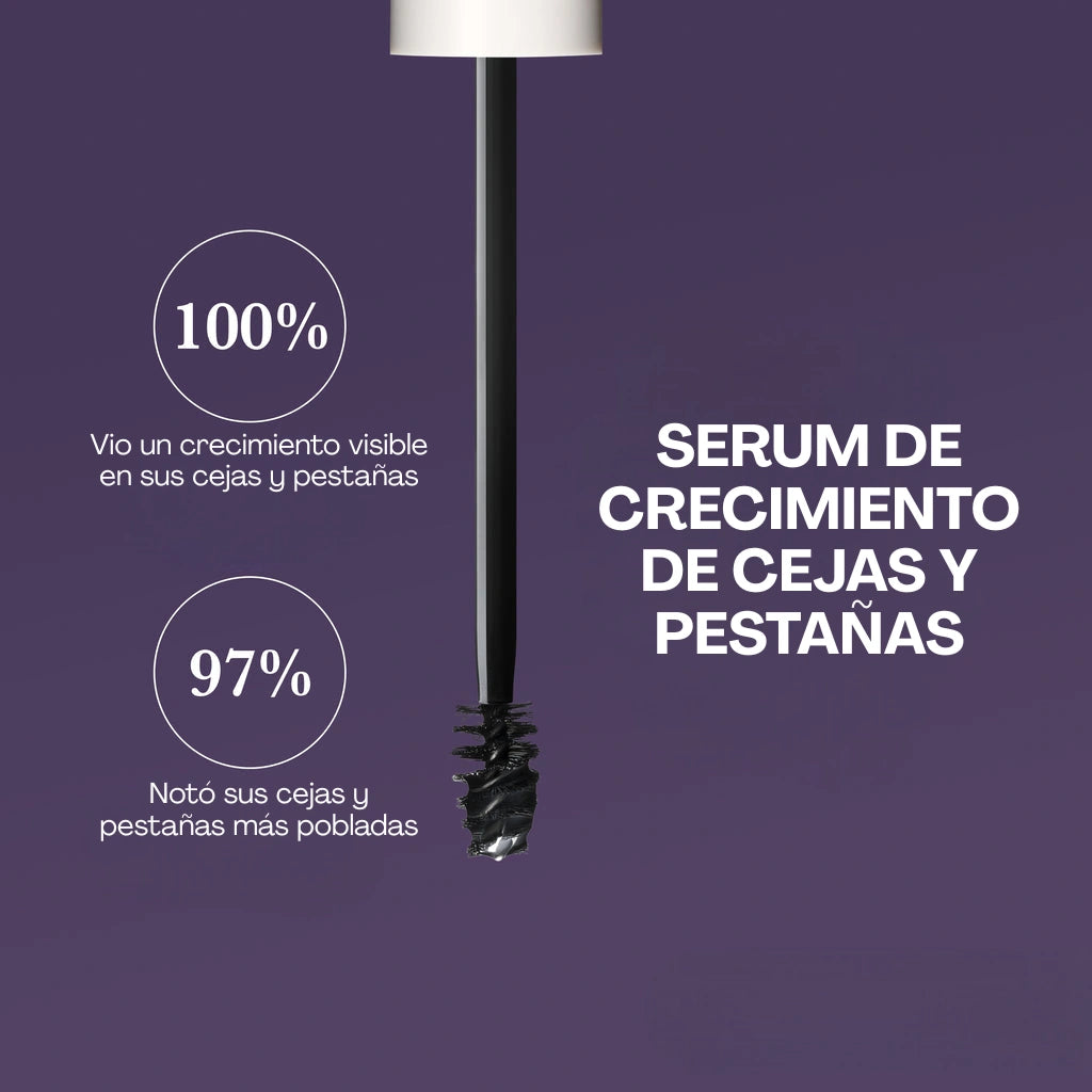 SERUM CRECIMIENTO DE CEJAS Y PESTAÑAS 2X1