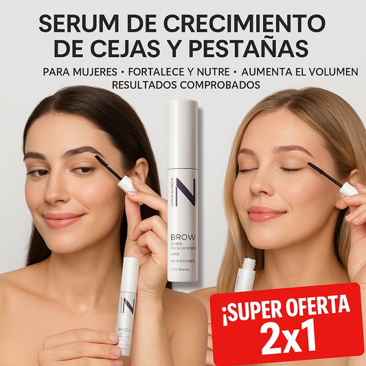 SERUM CRECIMIENTO DE CEJAS Y PESTAÑAS 2X1
