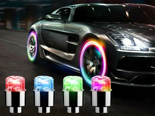 TAPA LED PARA VÁLVULA DE NEUMÁTICO X 4 unidades
