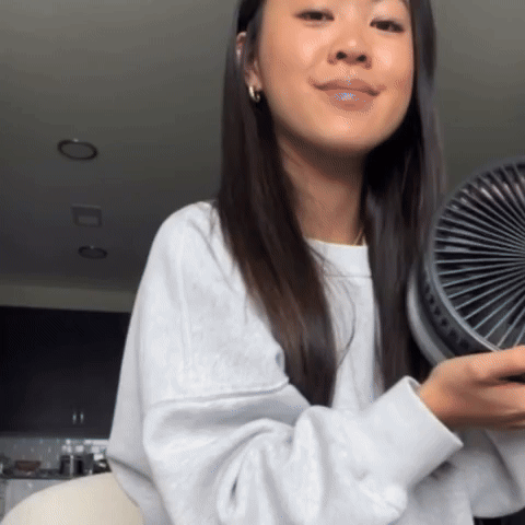 Ventilador portátil y recargable