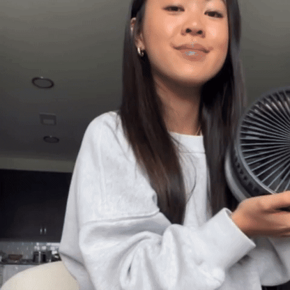 Ventilador portátil y recargable