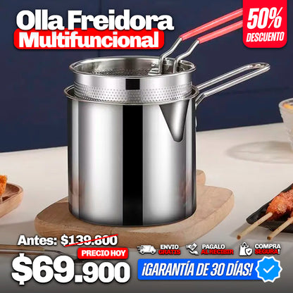 FREIDORA DE ACERO INOXIDABLE