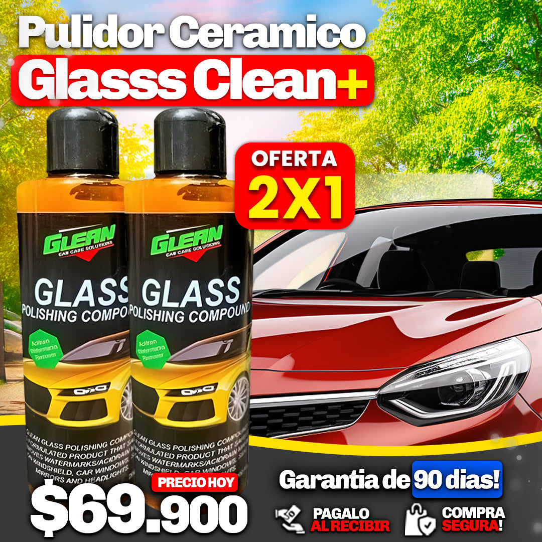 PULIDOR PARA VIDRIOS DE CARRO (PROMO 2X1)