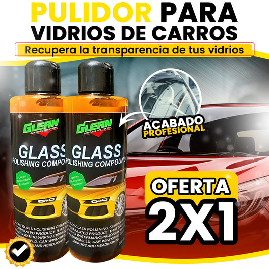 PULIDOR PARA VIDRIOS DE CARRO (PROMO 2X1)